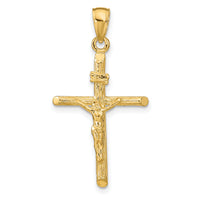 14k Crucifix Pendant-K9606