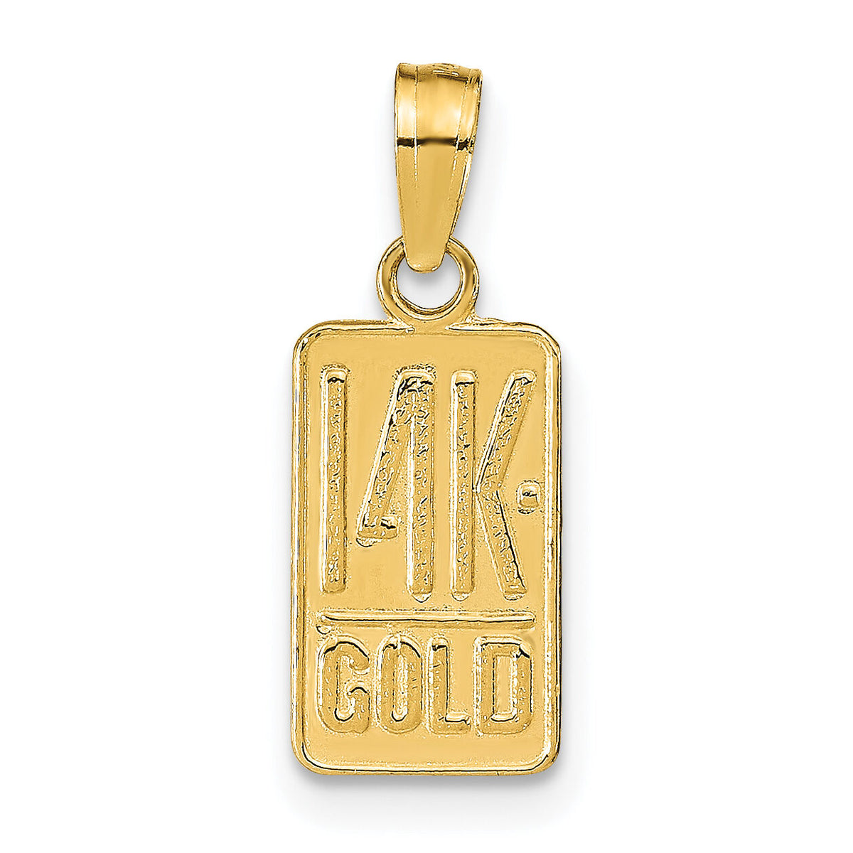 14k 14K GOLD Pendant-K9753