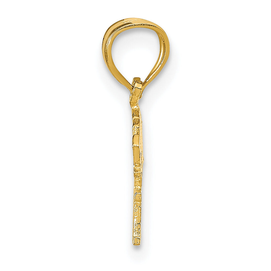 14K BORN TO WIN Pendant-K9758
