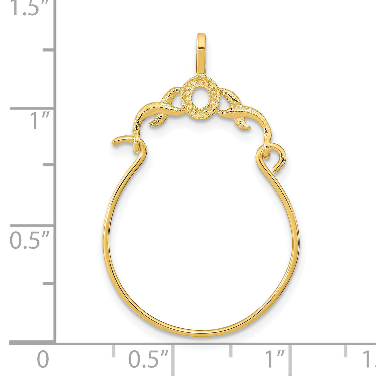 14K Charm Holder-K9767
