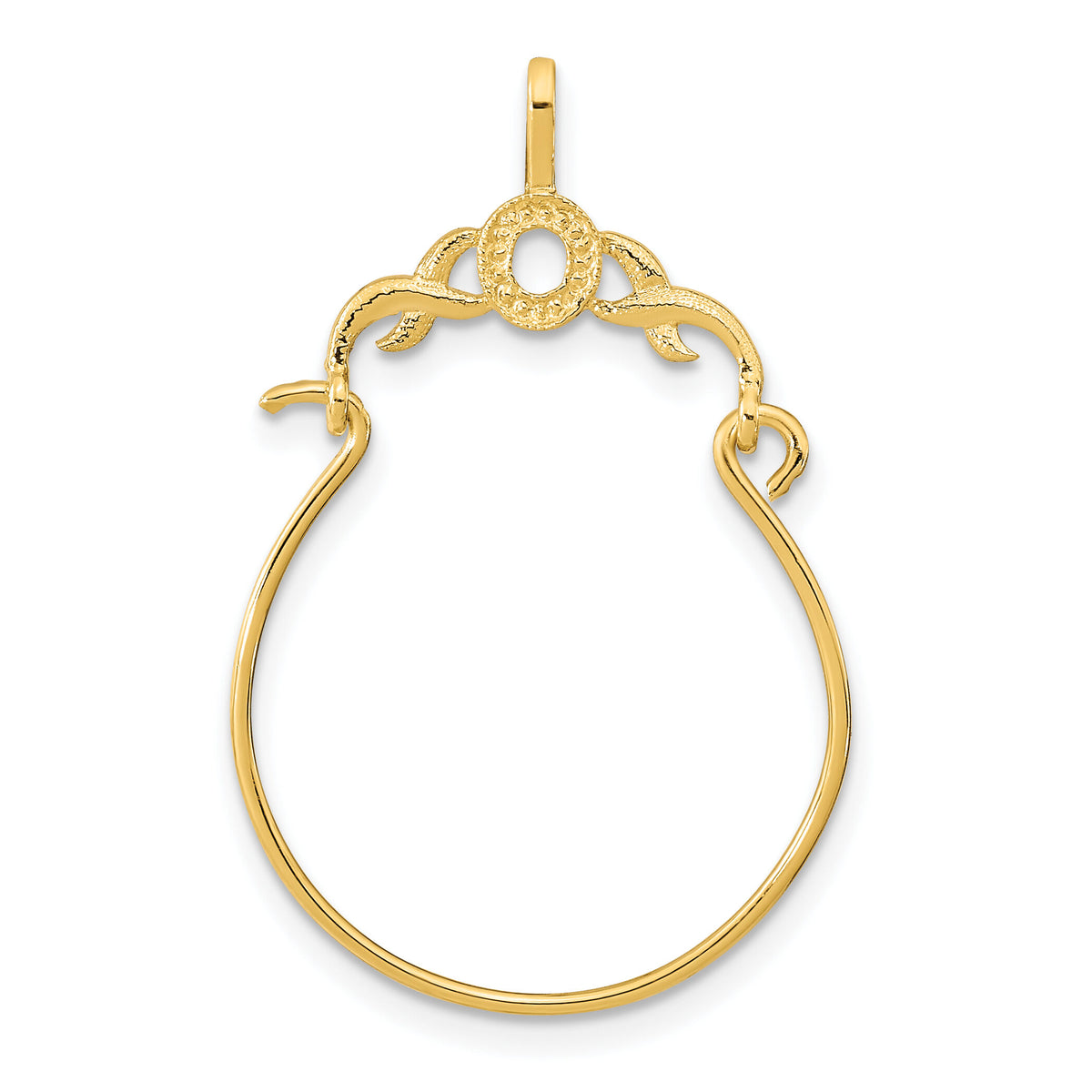 14K Charm Holder-K9767