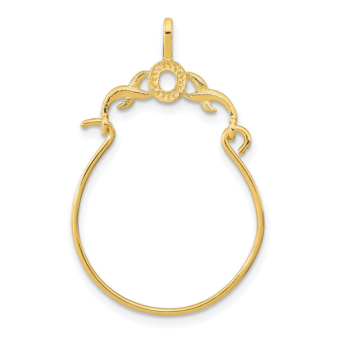 14K Charm Holder-K9767