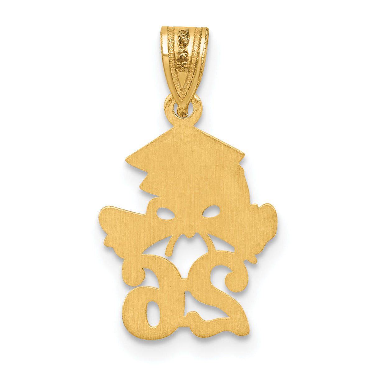 14K Graduation Cap and Diploma - 2026 Charm-K9983-26