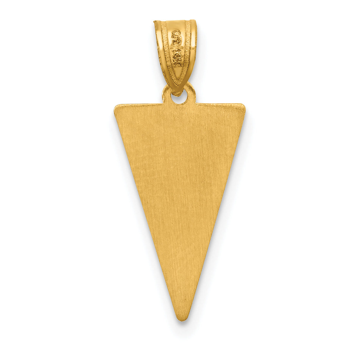 14K Class Of 2025 Rally Flag / Graduation Charm-K9984-25