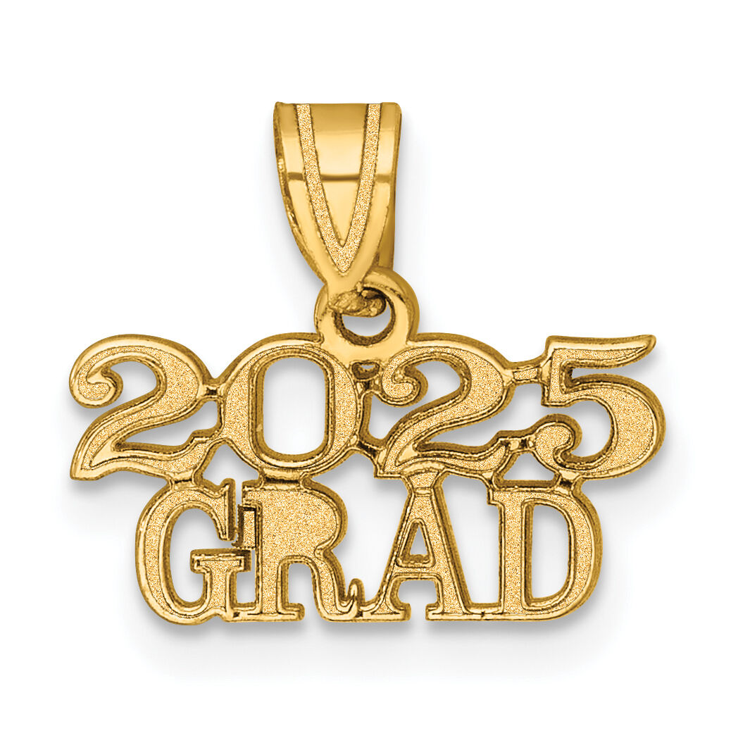 14k Polished 2025 GRAD Charm-K9985-25