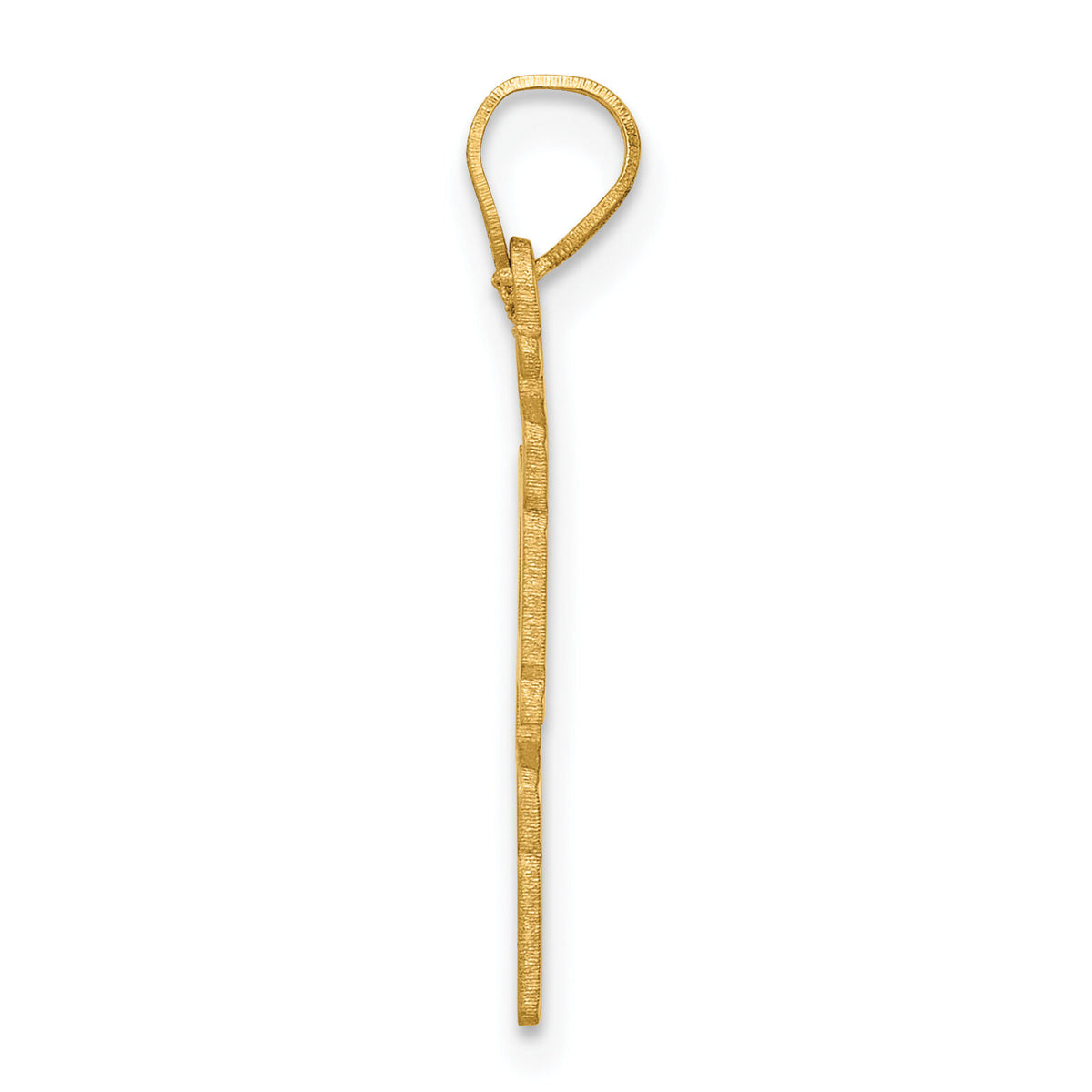 14K Polished Vertical 2026 Graduation Charm-K9987-26