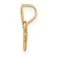 14K Polished 2025 Graduation Charm-K9988-25