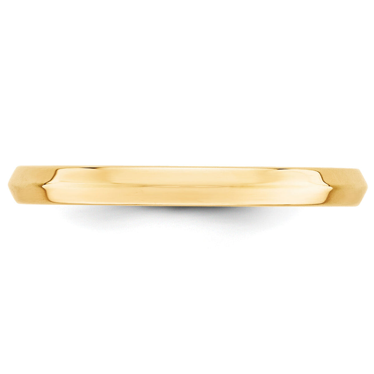 14KY 2.5mm Knife Edge Comfort Fit Band-KEC025