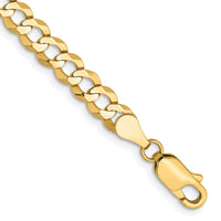 14k 4.7mm Lightweight Flat Cuban Chain-LCB120-8