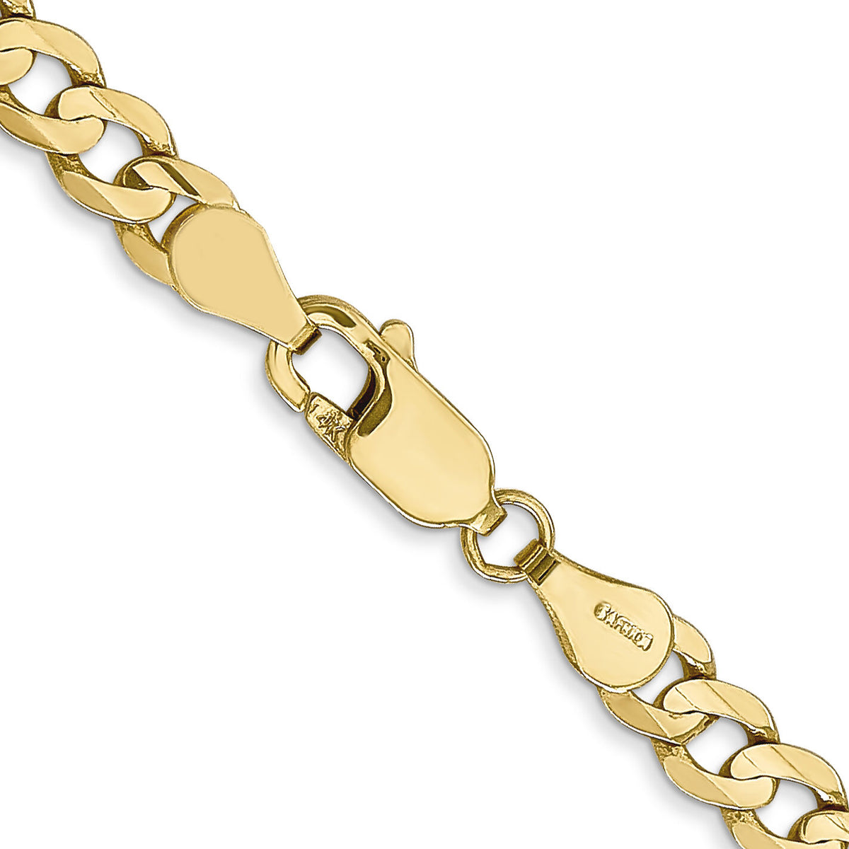 14k 4.5mm Open Concave Curb Chain-LCR120-22