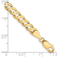 14k 5.25mm Open Concave Curb Chain-LCR140-7