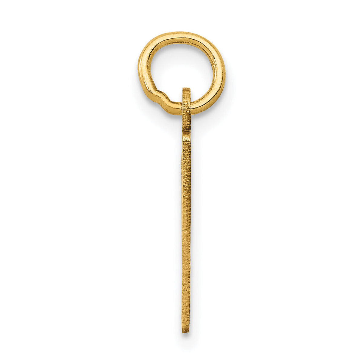 14k Small Elongated Number 9 Charm-LES09