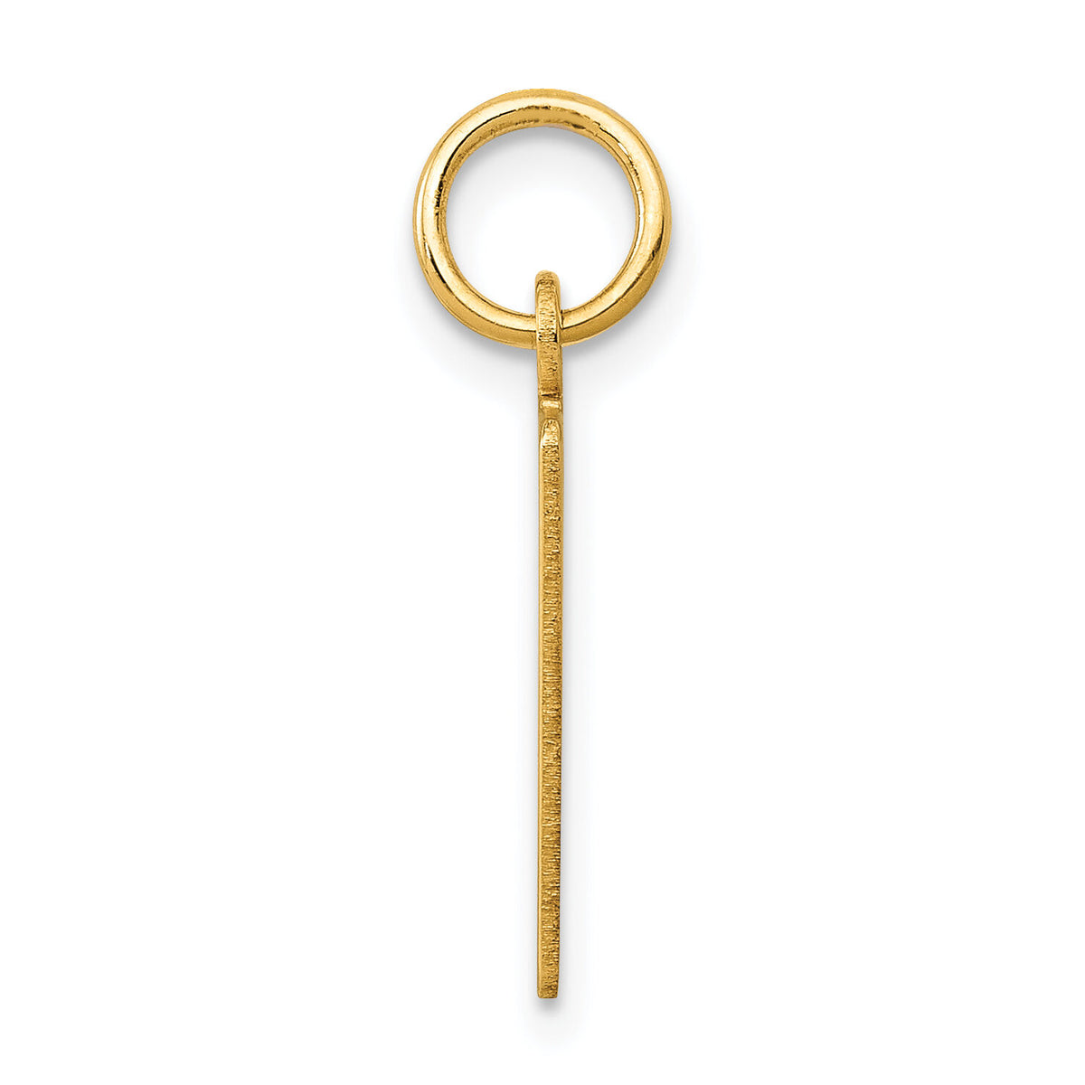 14k Small Elongated Number 29 Charm-LES29