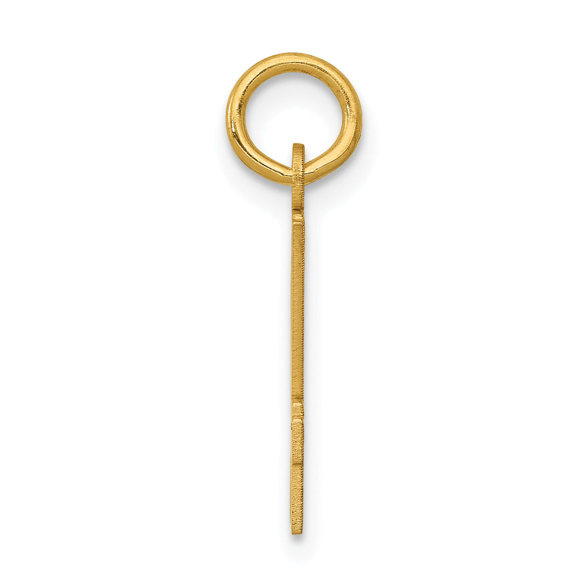 14k Small Elongated Number 94 Charm-LES94