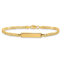 14k Anchor Link ID Bracelet-LID68-7