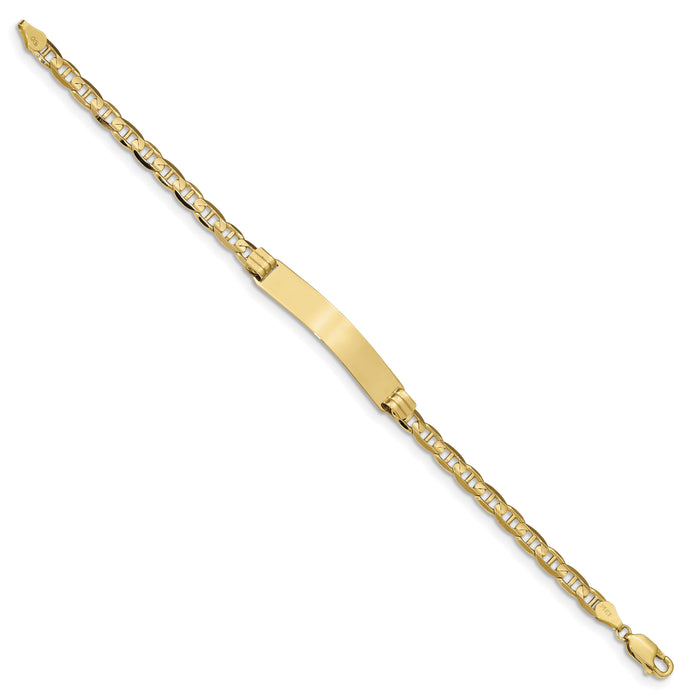 14k Anchor Link ID Bracelet-LID77-7