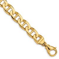 14k 10.3mm Hand-Polished Anchor Link Chain-LK102-9