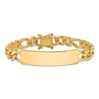 14k Figaro ID Bracelet-LK109ID-8