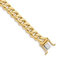14k 8.5mm Hand-polished Traditional Link Chain-LK118-8