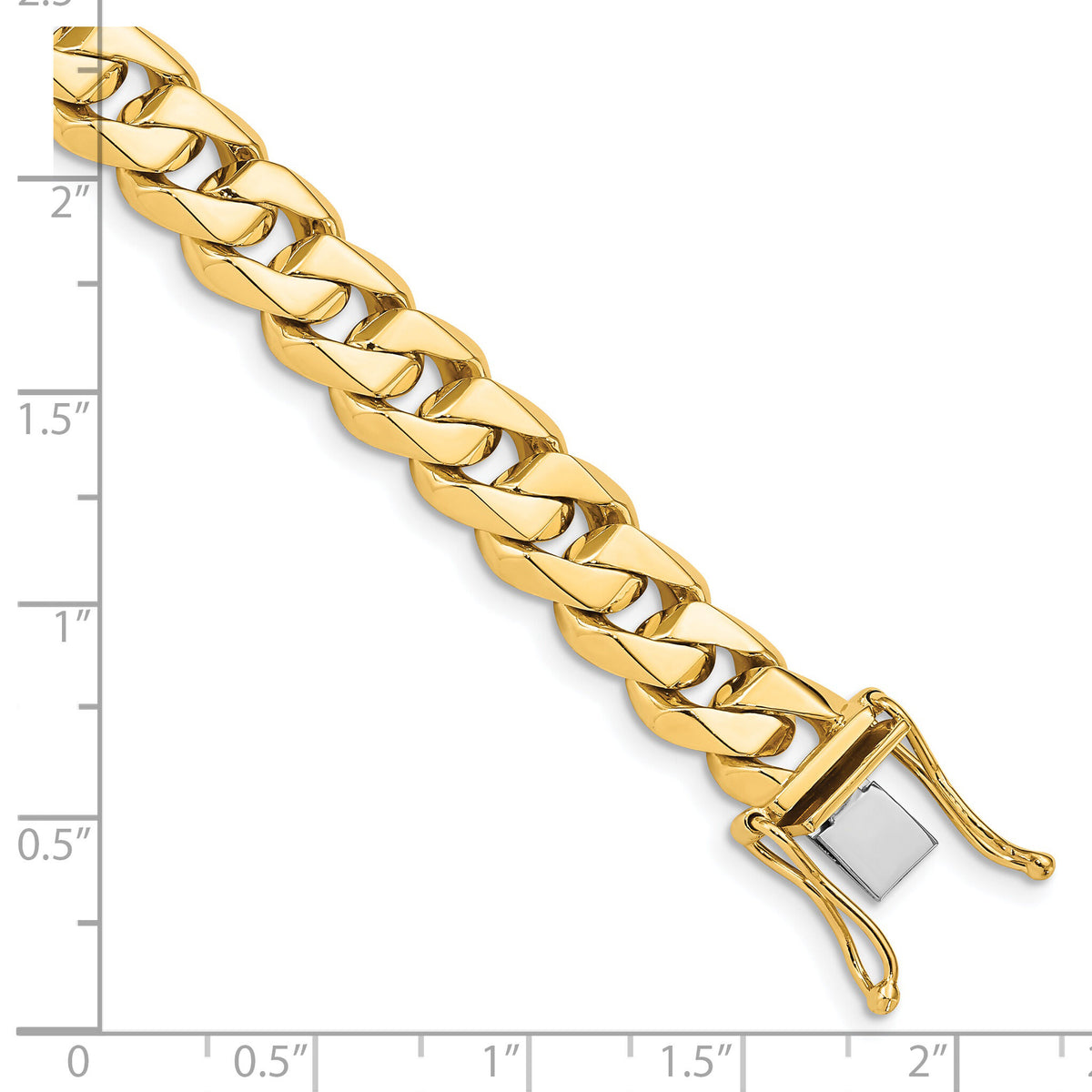 14k 8.6mm Hand-polished Traditional Link Chain-LK119-8
