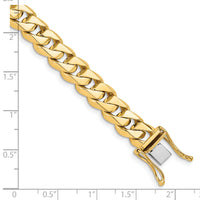 14k 8.6mm Hand-polished Traditional Link Chain-LK119-8