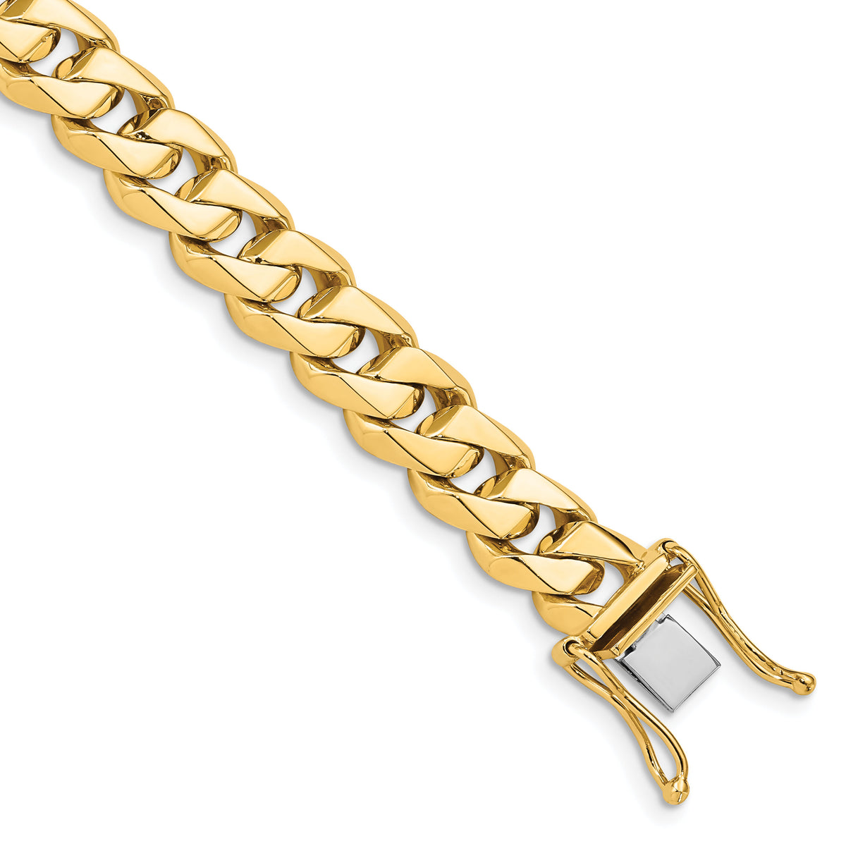 14k 8.6mm Hand-polished Traditional Link Chain-LK119-8
