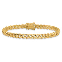 14k 5.7mm Hand-polished Miami Cuban Chain-LK585-8