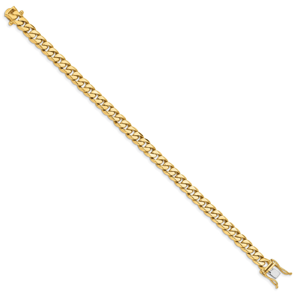 14k 7mm Hand-polished Miami Cuban Chain-LK586-8.25
