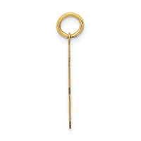 14k Medium Polished Number 23 Charm-LM23