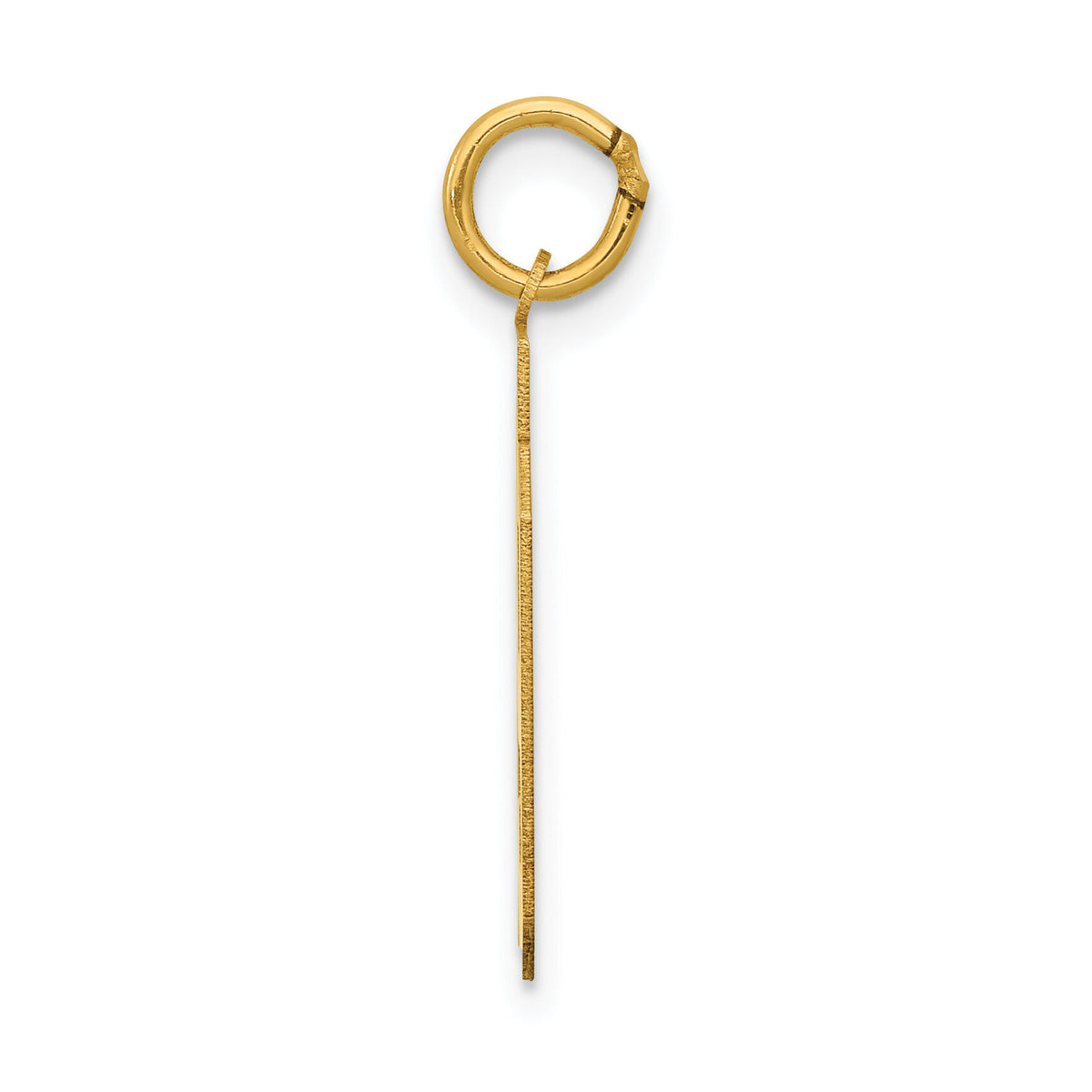 14k Medium Polished Number 59 Charm-LM59