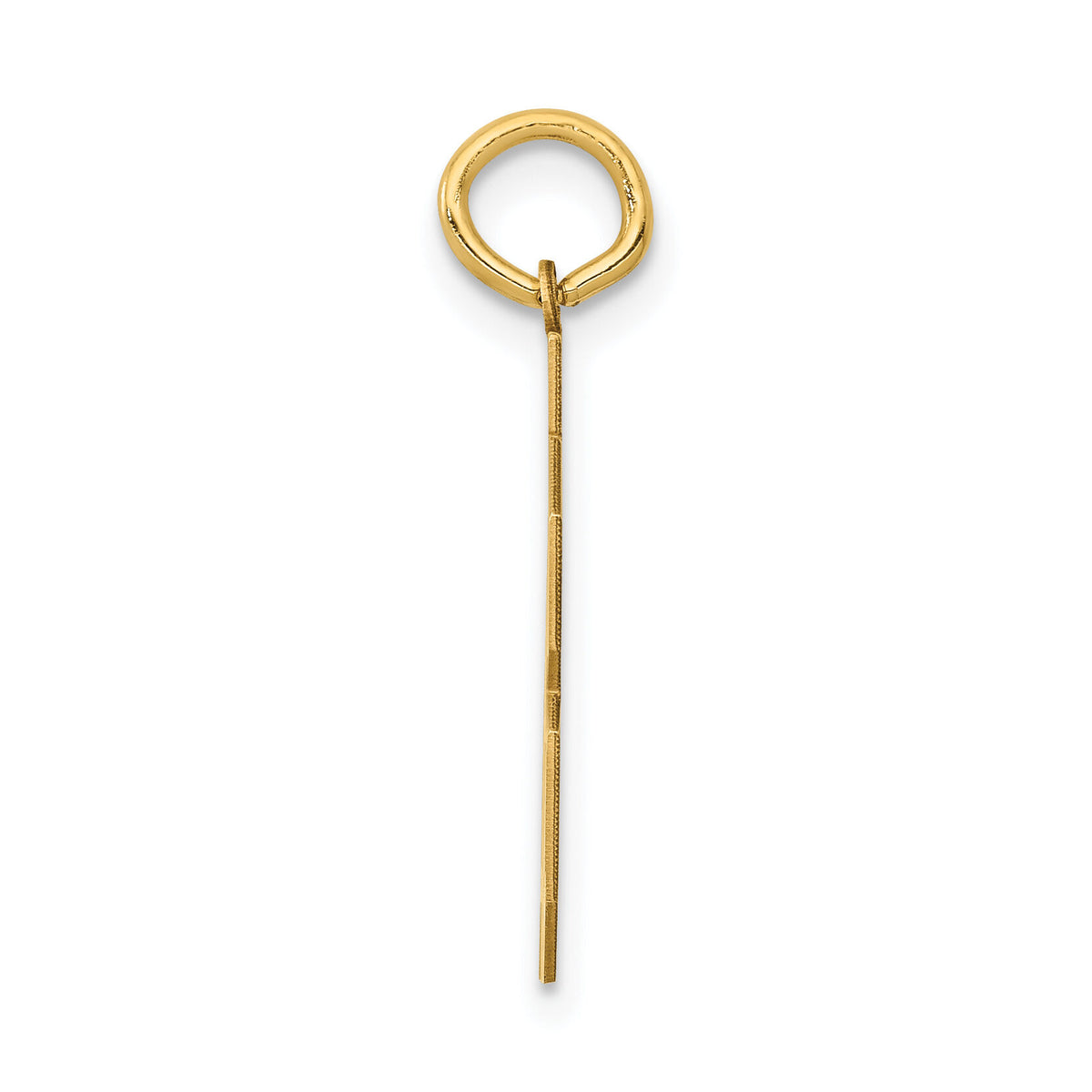14k Medium Polished Number 78 Charm-LM78
