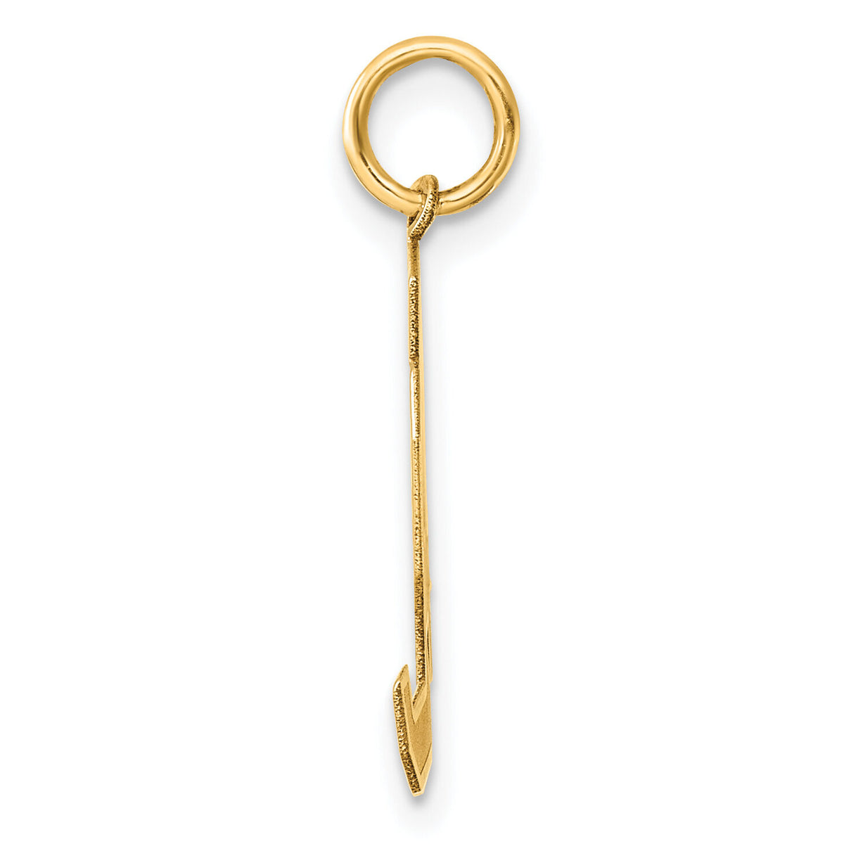 14k Medium Satin Number 94 Charm-LSM94