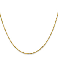 14k 1.3mm Solid D/C Machine-Made Chain-M012L-14