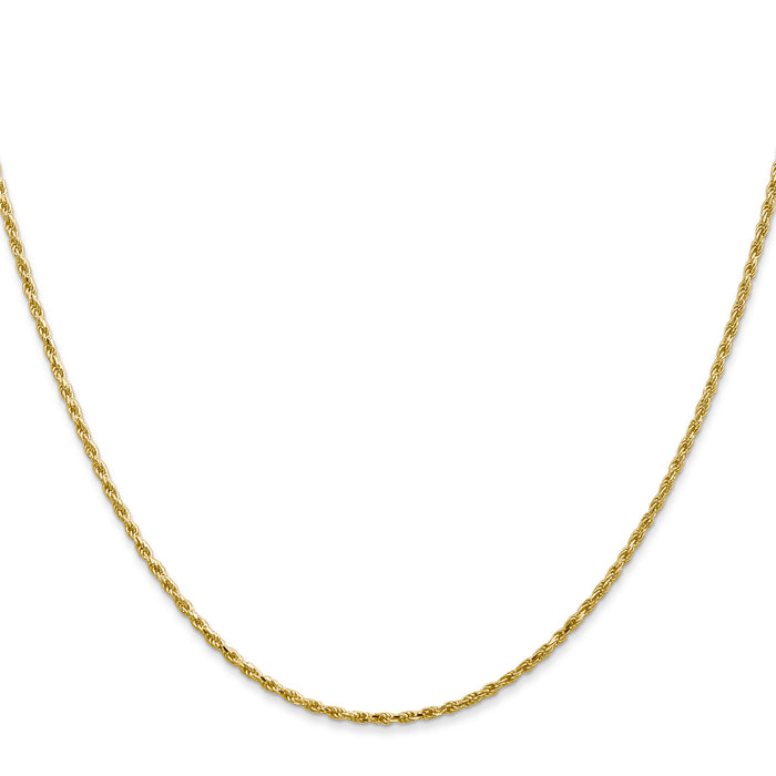 14k 1.3mm Solid D/C Machine-Made Chain-M012L-14