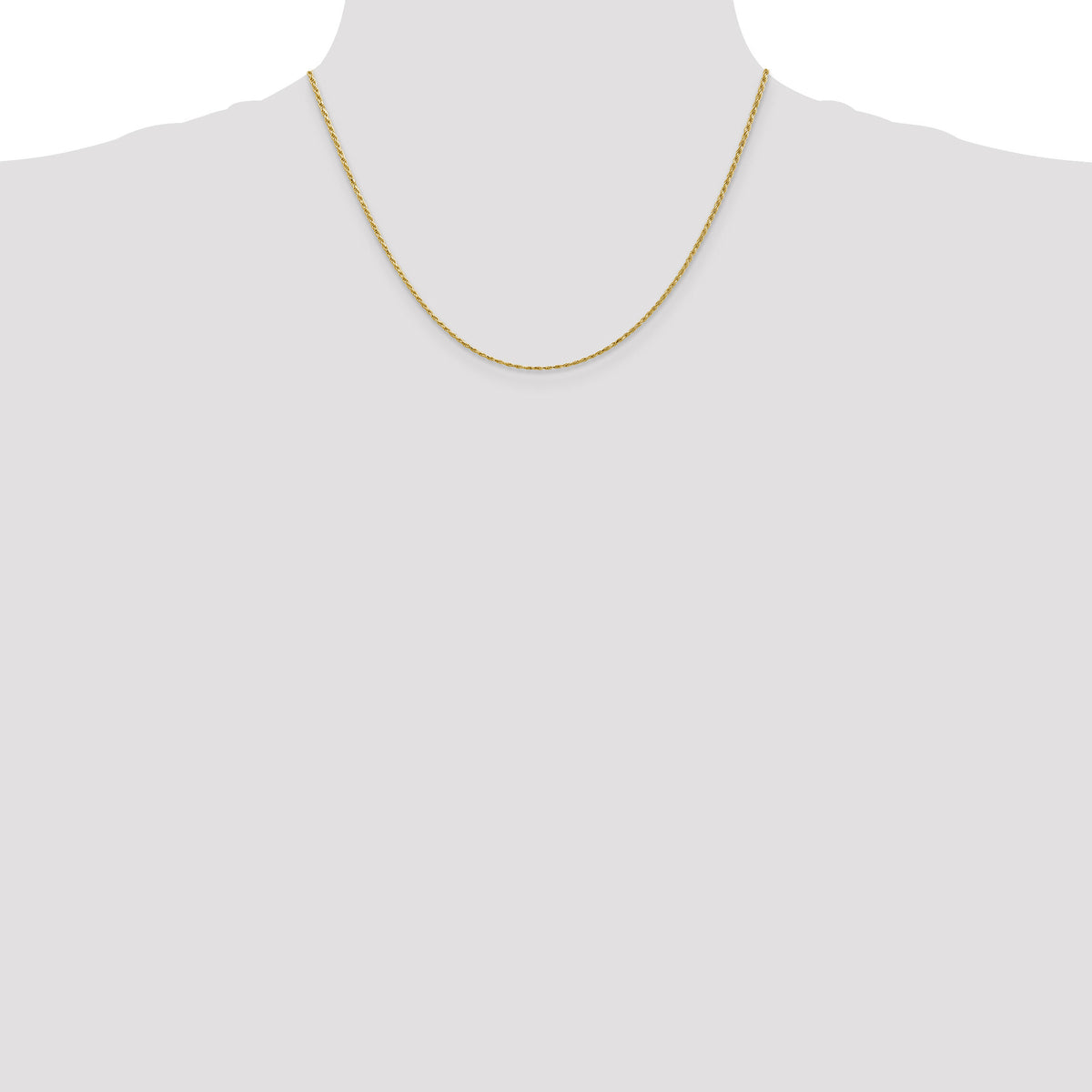 14k 1.3mm Solid D/C Machine-Made Chain-M012L-18
