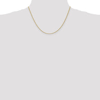 14k 1.3mm Solid D/C Machine-Made Chain-M012L-18