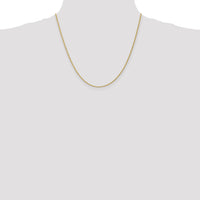 14k 1.3mm Solid D/C Machine-Made Chain-M012L-20