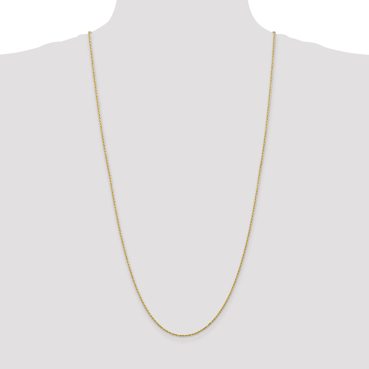 14k 1.3mm Solid D/C Machine-Made Chain-M012L-30