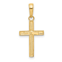 14k Small Cross Pendant-M1322