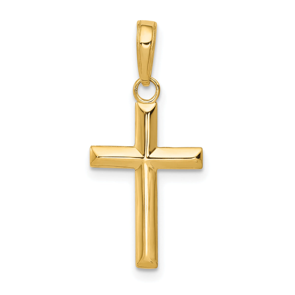 14k Small Cross Pendant-M1322