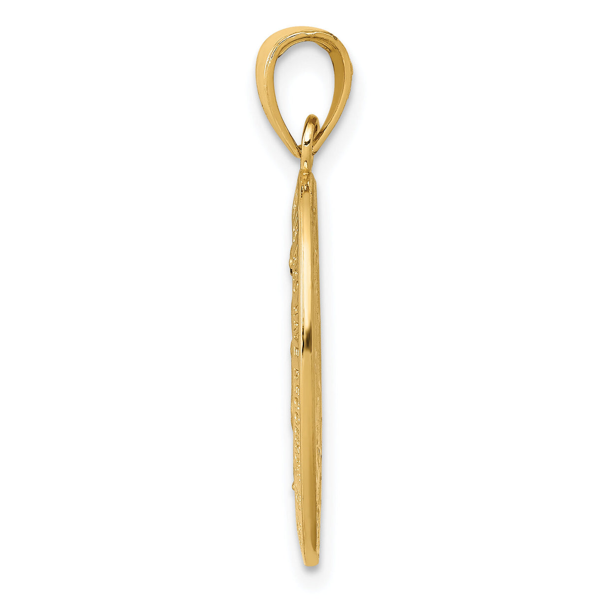 14k Miraculous Medal Pendant-M1433