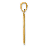 14k Miraculous Medal Pendant-M1433