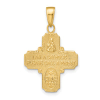 14k 4-Way Medal Pendant-M1456