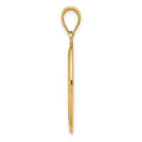 14k Saint Christopher Medal Pendant-M1478