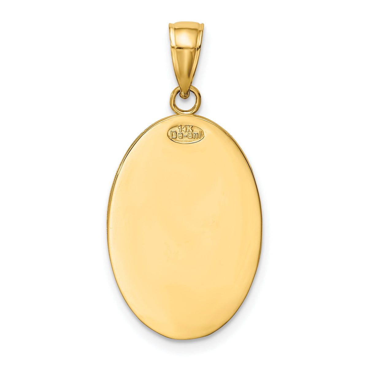 14k Saint Christopher Medal Pendant-M1478