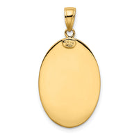 14k Saint Christopher Medal Pendant-M1479