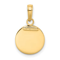 14k Saint Christopher Medal Charm-M1481
