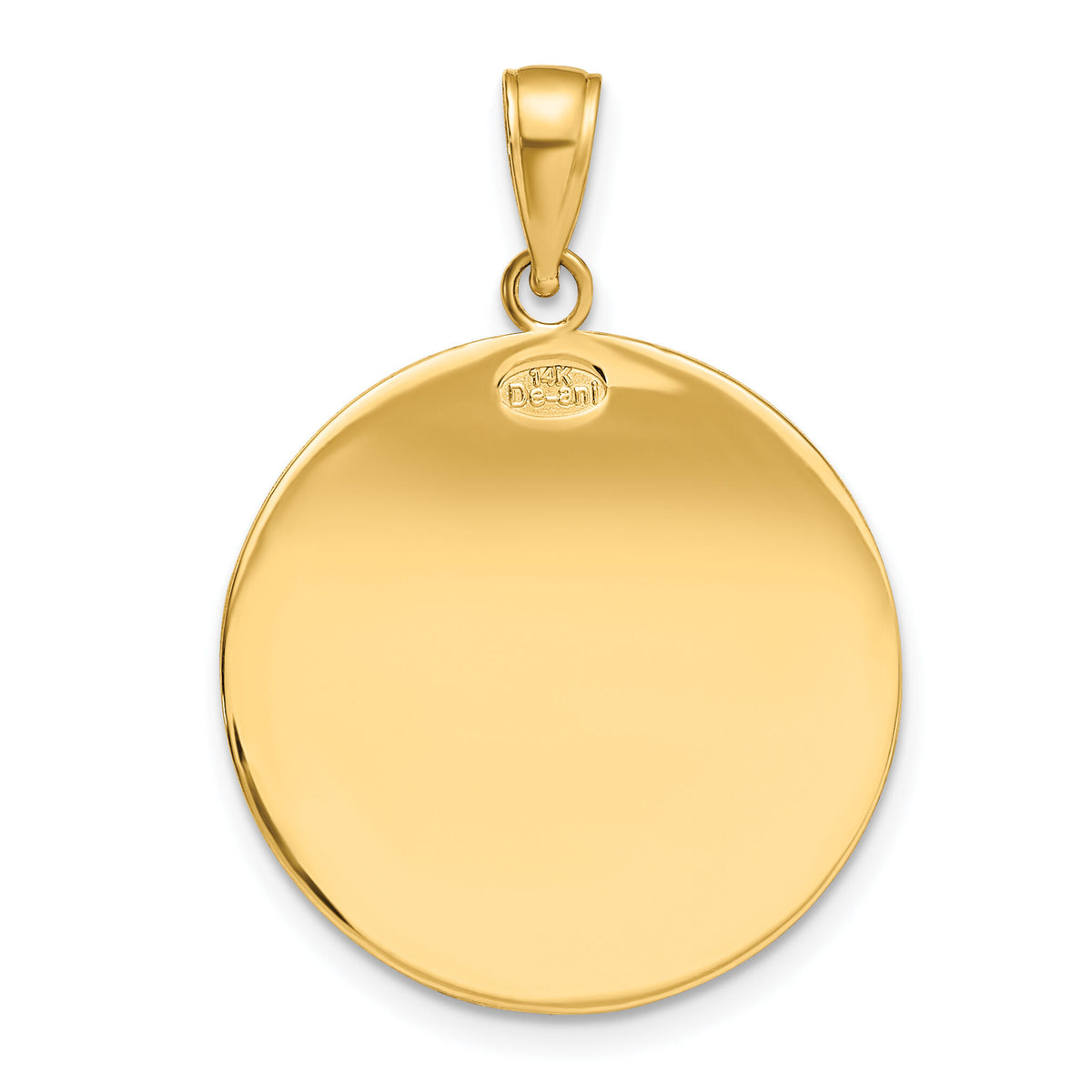 14k Saint Christopher Medal Pendant-M1484