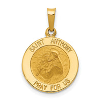 14k Saint Anthony Medal Charm-M1492