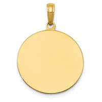 14k Saint Joseph Medal Pendant-M1506